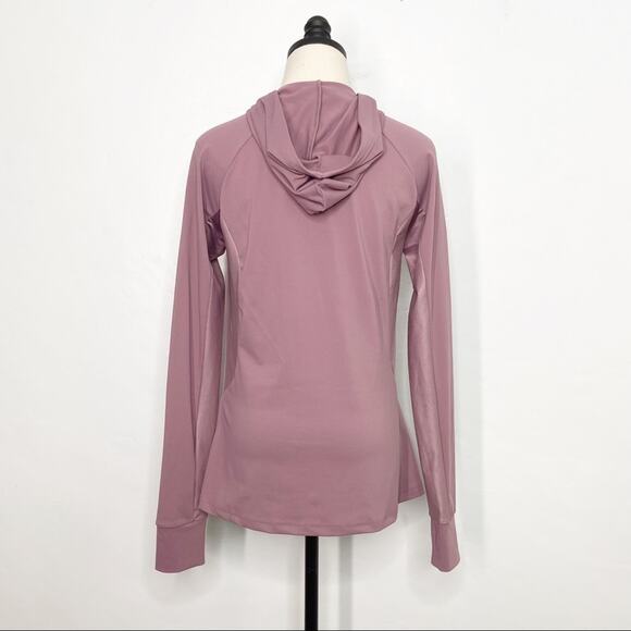 Fabletics Alecia Rouge Hoodie Mauve Pullover Activewear Yoga Gym Size S - Picture 5 of 11